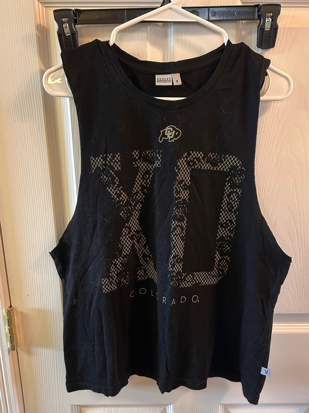 Venley Black Colorado XD Graphic Tank Top